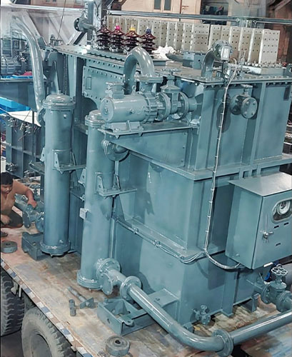 Submerged Arc furnace transformer exported to Bangladesh 